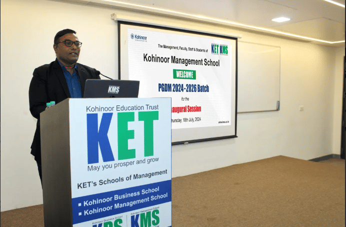 Kohinoor Management School Mumbai PGDM 2024- 2026 batch photo 2